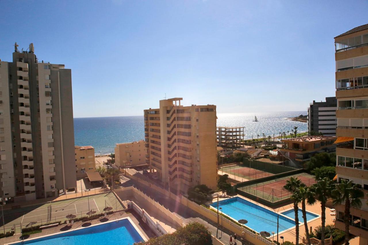 In Front Of The Sea With Ac And Pool Lejlighed Alicante Eksteriør billede